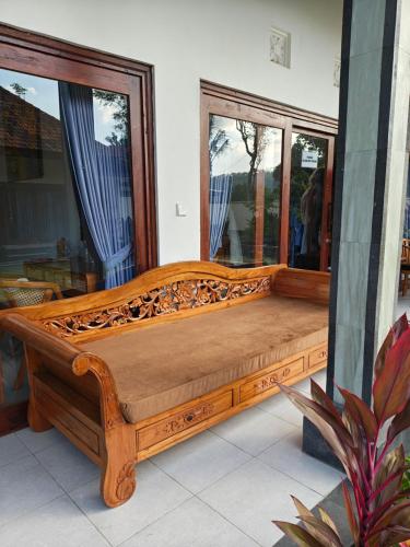 Balkoni atau teres di Mandala Home Villa