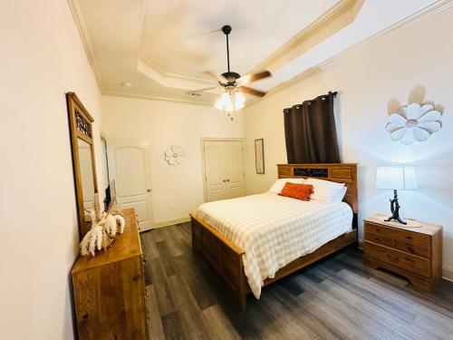 Ein Bett oder Betten in einem Zimmer der Unterkunft Villa 5