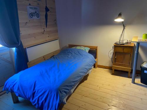 Postel nebo postele na pokoji v ubytování ChéMémé!