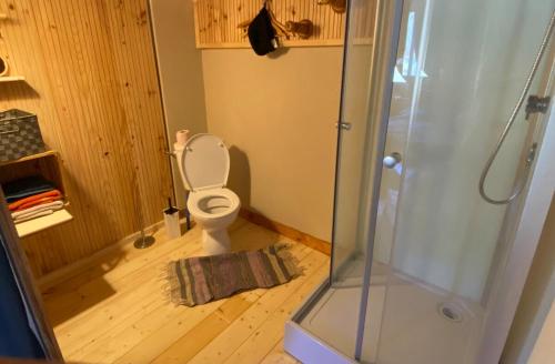 Koupelna v ubytování ChéMémé!