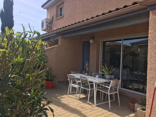 Balkón nebo terasa v ubytování Canet-en-Roussillon beach relaxation house
