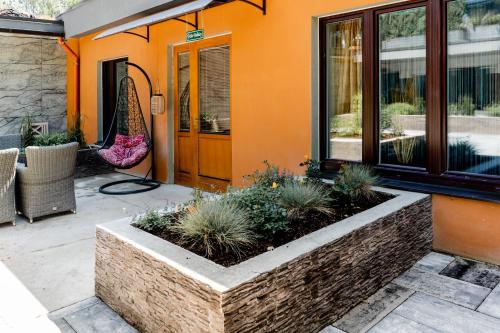 Κήπος έξω από το Patio Holiday