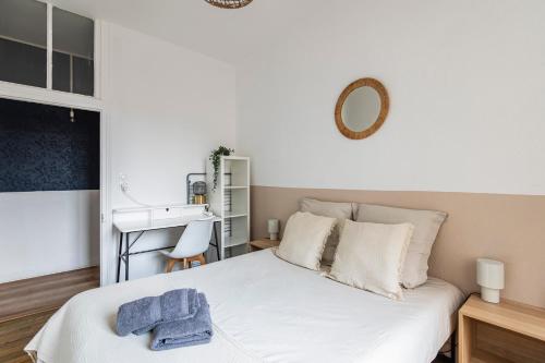 Immeuble spacieux - hyper centre - 15 couchages