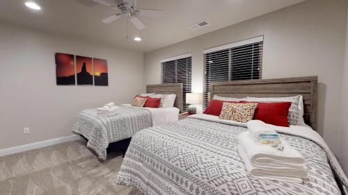 En eller flere senge i et værelse på Arroyo at The Casitas Sienna Hills Resort