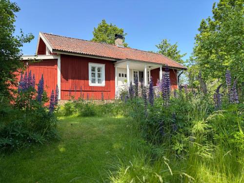 Un jardín fuera de Hus Solgården