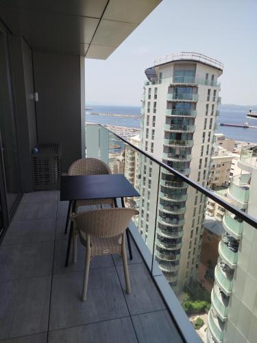 Μπαλκόνι ή βεράντα στο Premium Studio with Sea Views and Pool