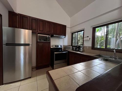 Dapur atau dapur kecil di Casa Vida Villas