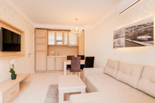 TV a/nebo společenská místnost v ubytování Private Apartment Grand Resort 15