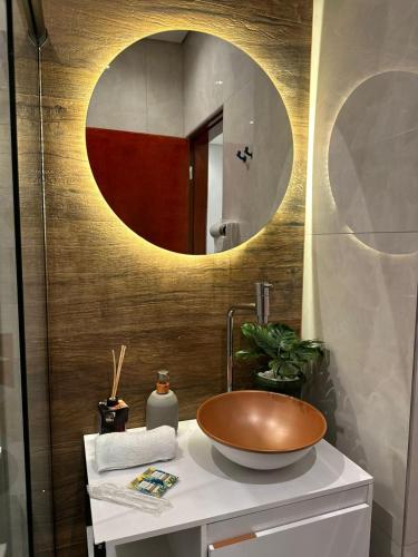 Bilik mandi di Studio in Americana, São Paulo