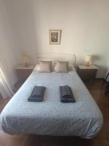 Ένα ή περισσότερα κρεβάτια σε δωμάτιο στο Apartamento Rosalía