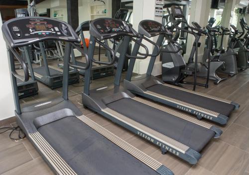 Fitness centrum a/nebo fitness zařízení v ubytování Alegranza Luxury Resort - All Master Suite