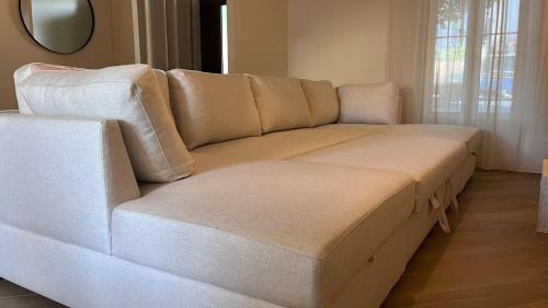 Postel nebo postele na pokoji v ubytování Maison élégante & jardin privé