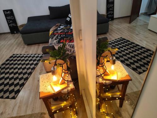 Zona de estar de The Charm