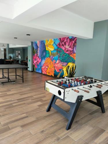 Η αίθουσα παιχνιδιών του Apartment near the airport with parking