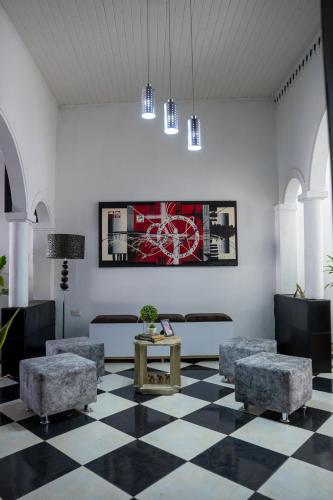Zona de estar de Casa Margoth
