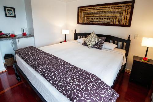Letto o letti in una camera di Seaview Lodge and Restaurant