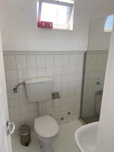 Koupelna v ubytování Casinha da praia