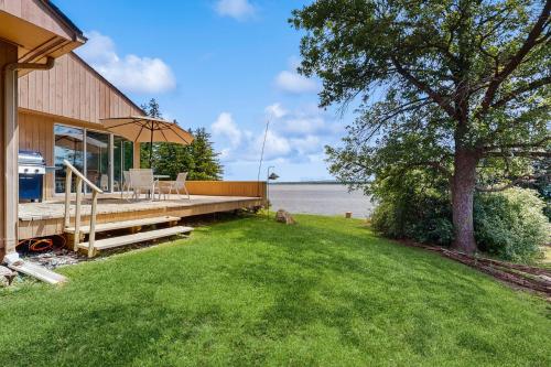 Ein Garten an der Unterkunft Rockledge
