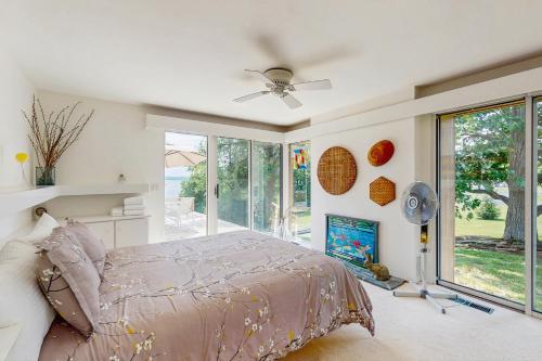 Ein Bett oder Betten in einem Zimmer der Unterkunft Rockledge