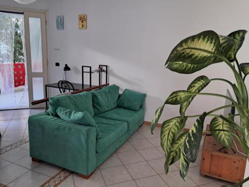 Χώρος καθιστικού στο La casa di Dido