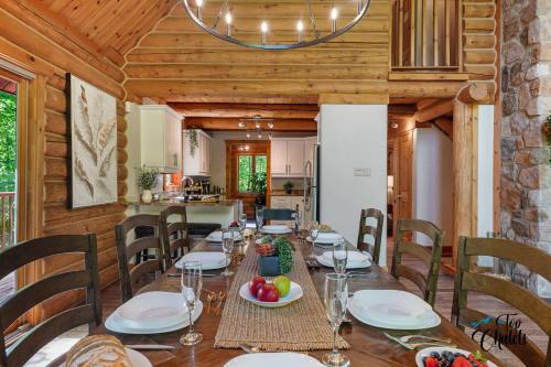 Comida en o cerca de este chalet de montaña