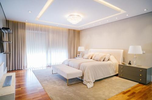Χώρος καθιστικού στο Villa Augusto