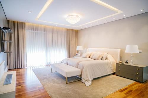 Χώρος καθιστικού στο Villa Augusto