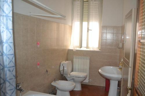 Koupelna v ubytování Casa Gioia