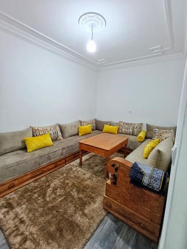 Χώρος καθιστικού στο Nice apartment to stay