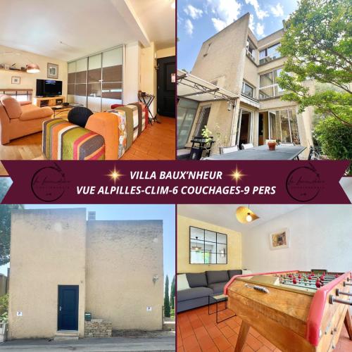 Villa Baux'Nheur, Vue Alpilles, Calme, CLIM, 9 personnes