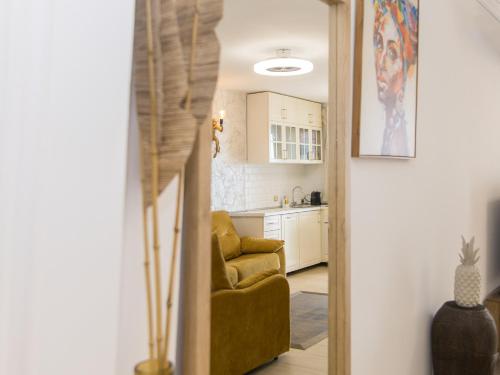 Kuchyňa alebo kuchynka v ubytovaní Luxury ocean view apartment costa adeje