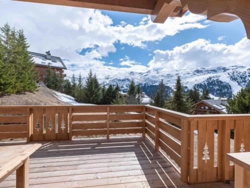 Duplex confort au pied des pistes avec parking à Méribel