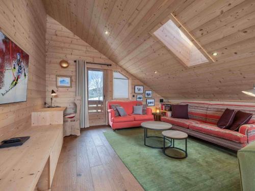 Duplex confort au pied des pistes avec parking à Méribel