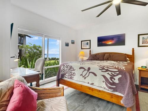 Voodi või voodid majutusasutuse Ocean View, 2 BRM, 1st floor, AC, Resort living toas