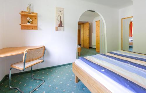 Postel nebo postele na pokoji v ubytování Gemütliche Ferienwohnung