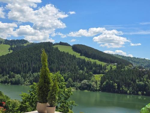 Naturlandskabet i nærheden af feriehuset