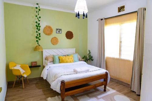 Ένα ή περισσότερα κρεβάτια σε δωμάτιο στο CasaMia