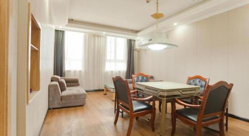 Χώρος καθιστικού στο Green Tree Inn Express Hefei Yungu Road Linhu Community