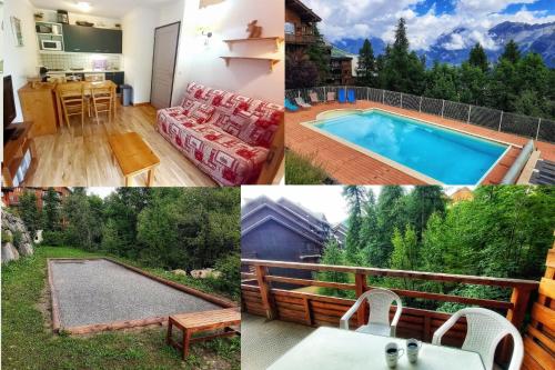 T2 cosy montagne & piscine