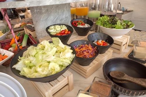 Mad på hotellet eller i nærheden