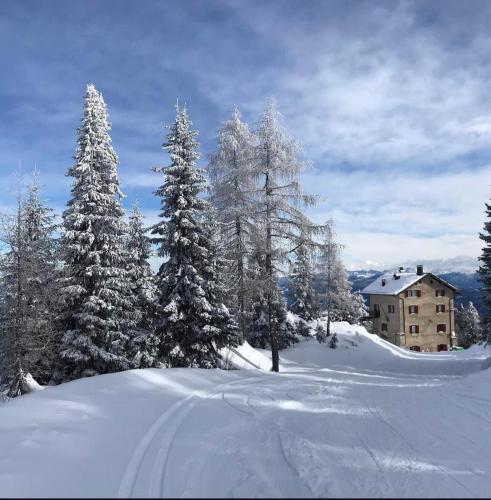 Casa al Dos en invierno