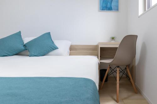 Cama o camas de una habitación en Ocean Tree