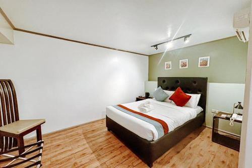 Postel nebo postele na pokoji v ubytování Casa Luciana Hotel