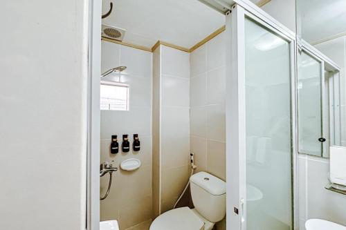 Koupelna v ubytování Casa Luciana Hotel
