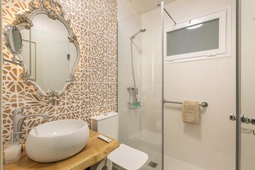 Koupelna v ubytování Casa Calma Zona Hospital