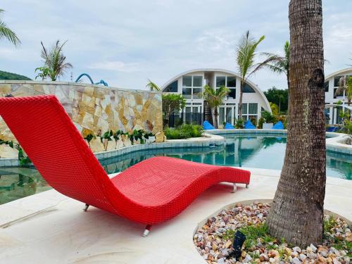 Πισίνα στο ή κοντά στο Narayana Hotel Karimunjawa