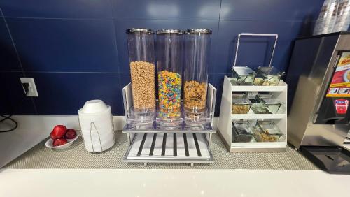 a container filled with food sitting on top of a counter at Clarion Pointe Decatur Downtown in Decatur
