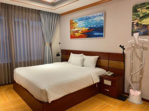 Katil atau katil-katil dalam bilik di The Star Hotel