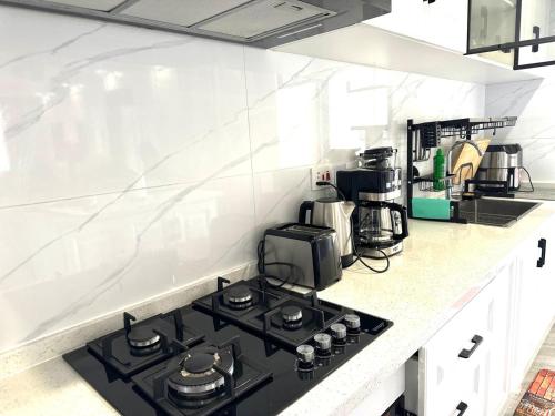 Una cocina o zona de cocina en Furnished 1Bedroom Luxury stay