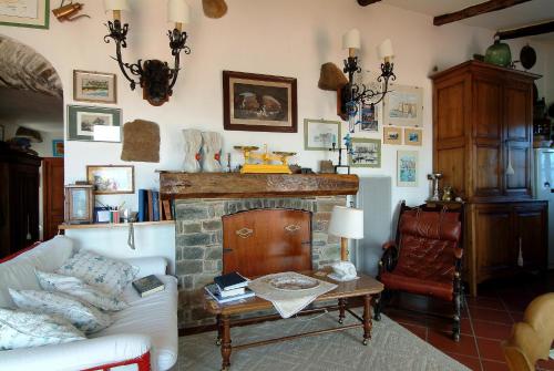 Χώρος καθιστικού στο Relaxing Paradise Chez Nicolini